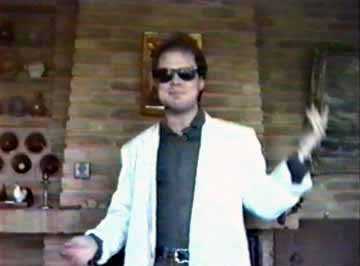 I, summer '92, wearing sunglasses